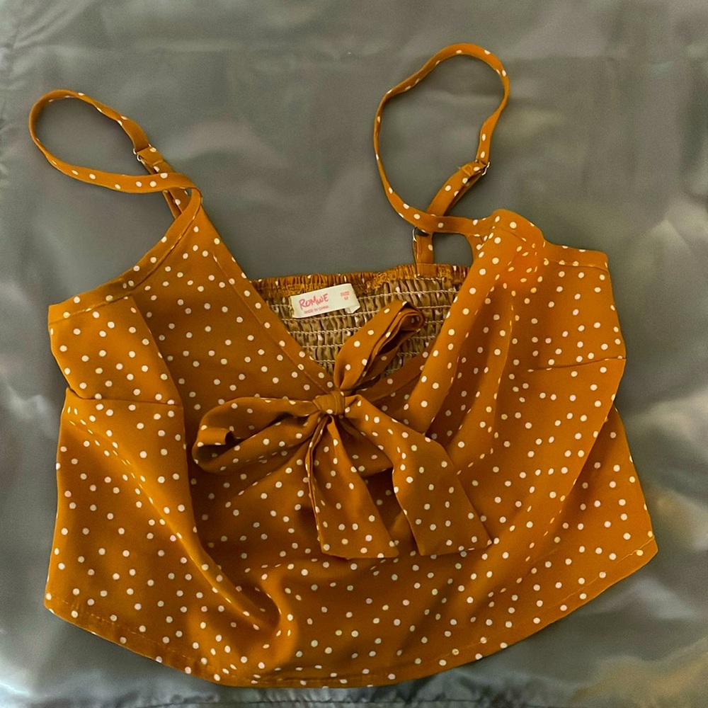 Romwe cropped tank top